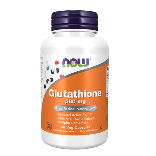 Show details for Now Foods Glutathione 500mg 60 veg capsules  Picture of Now Foods Glutathione 500mg 60 veg capsules