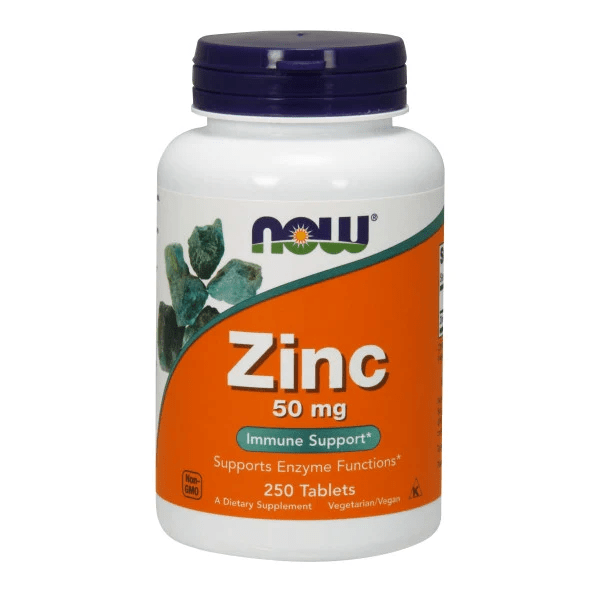 Picture of Now Foods Zinc 50 mg - 250 Tablets 