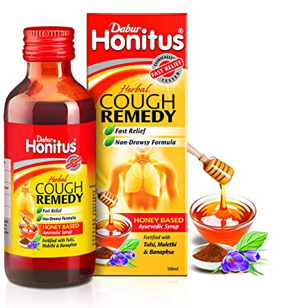 Show details for 2 x Dabur Honitus Cough Syrup - (100 ml x 2 ) by Dabur Picture of 2 x Dabur Honitus Cough Syrup - (100 ml x 2 ) by Dabur