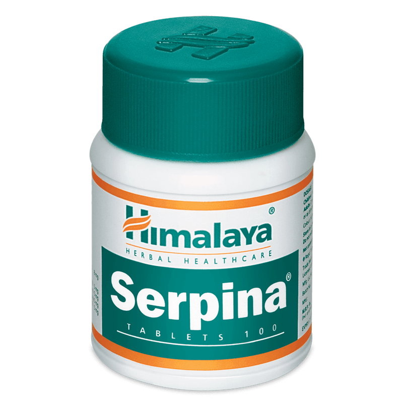 Picture of Himalaya Herbals - Serpina Tablets - 100 Tablets 
