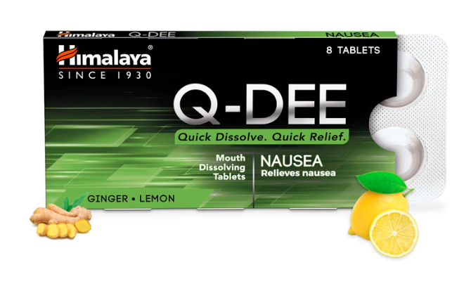 Picture of Himalaya Herbals Q-DEE Nausea 8 Tablets