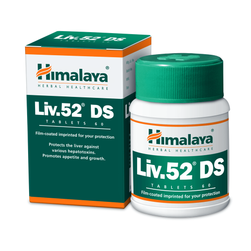 Picture of Himalaya liv 52 DS Tab - Pack of 1 - 60 Tablets