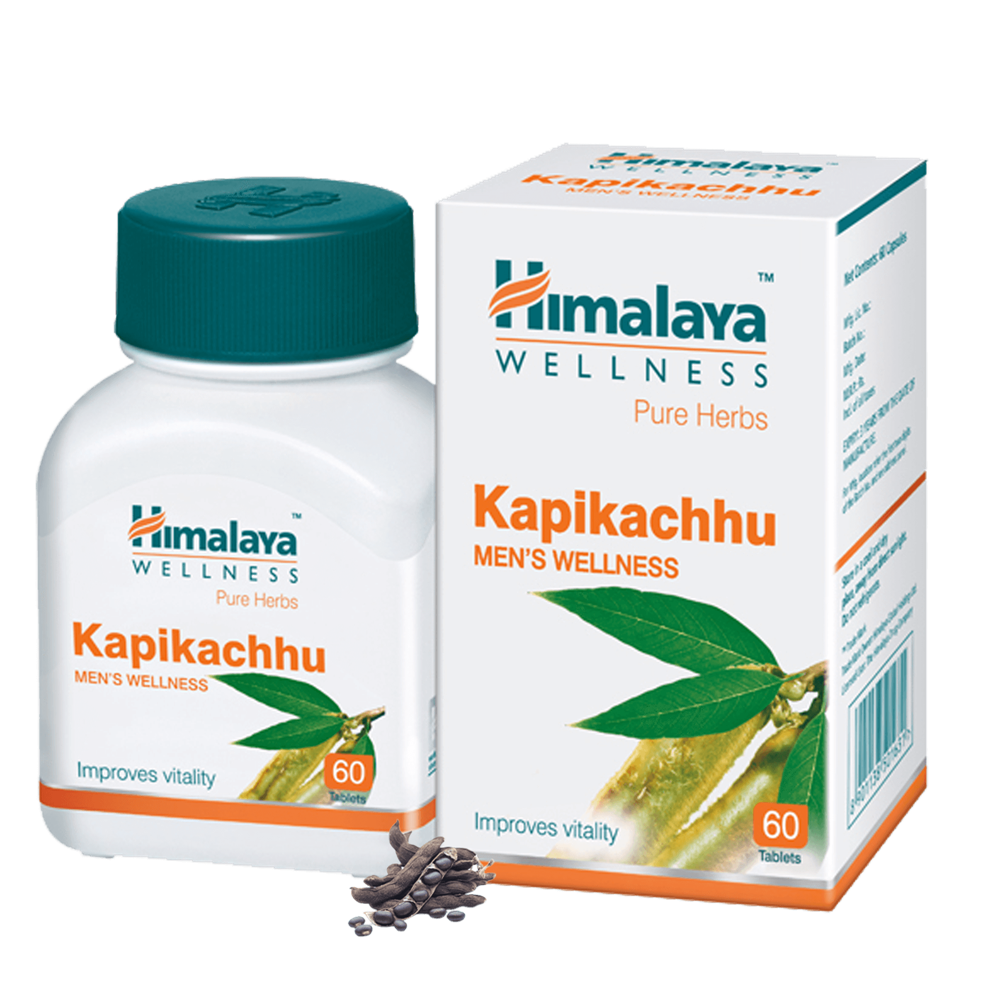 Picture of Himalaya Herbals - Kapikachhu Men's Wellness - Pack 1 - 60 Tablets 