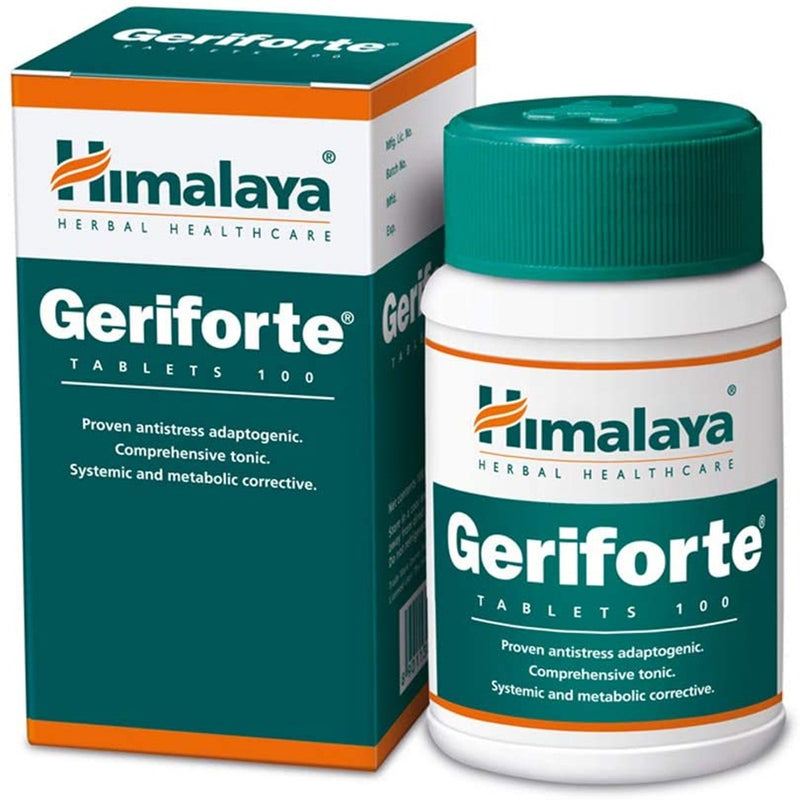 Show details for Himalaya Herbals - Geriforte 100 Tablets - Pack of 1 Picture of Himalaya Herbals - Geriforte 100 Tablets - Pack of 1