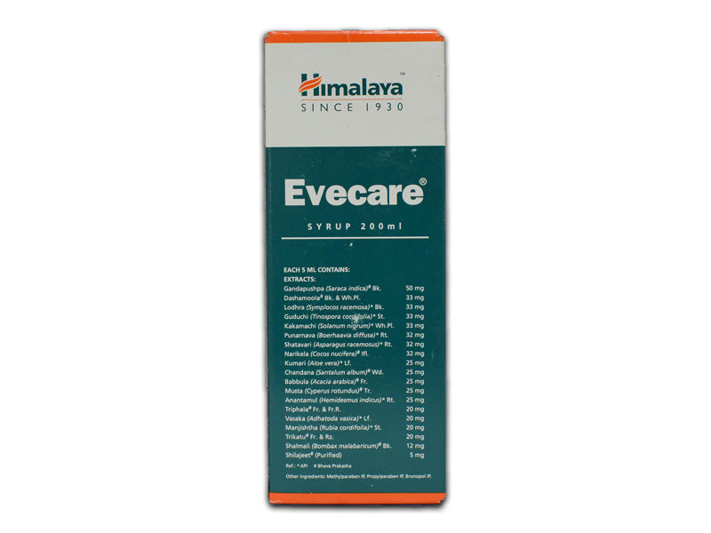 Picture of Himalaya Herbals - Evecare Syrup - 200 ml
