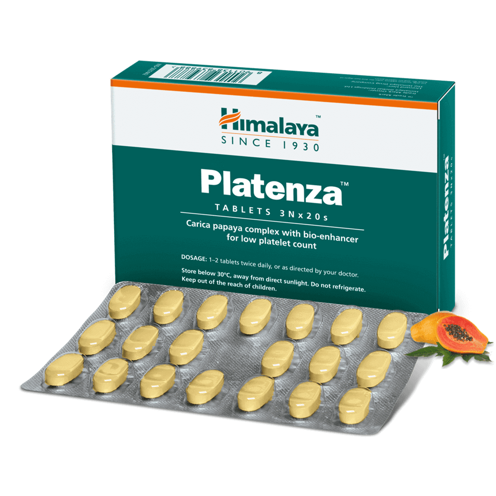 Picture of Himalaya Herbals Platenza 20 Tablets - Pack of 1