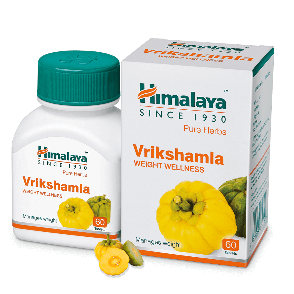 Picture of Himalaya Wellness Pure Herbs Vrikshamla Weight Wellness - 60 Tablets - Pack of 1