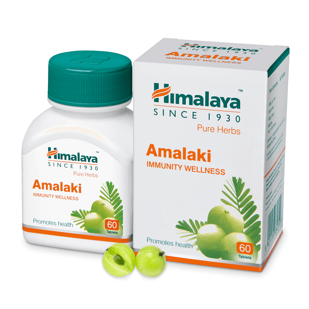 Picture of Himalaya Wellness Pure Herbs Amalaki Immunity Wellness - 60 Tablets - Pack of 1