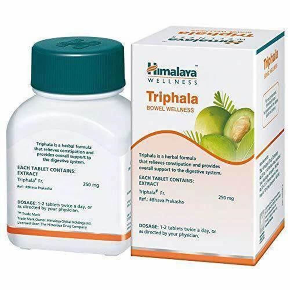 Picture of Himalaya Wellness Pure Herbs Triphala Bowel Wellness - Pack of 1 - 60 Tablets