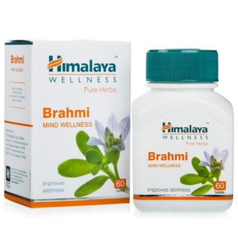 Picture of Himalaya Wellness Pure Herbs Brahmi Mind Wellness - 60 Tablets - Pack of 1