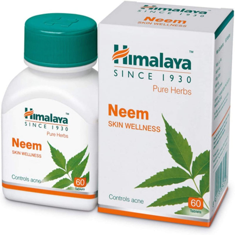 Show details for Himalaya Wellness Pure Herbs Neem Skin Wellness - 60 Tablets - Pack of 1 Picture of Himalaya Wellness Pure Herbs Neem Skin Wellness - 60 Tablets - Pack of 1