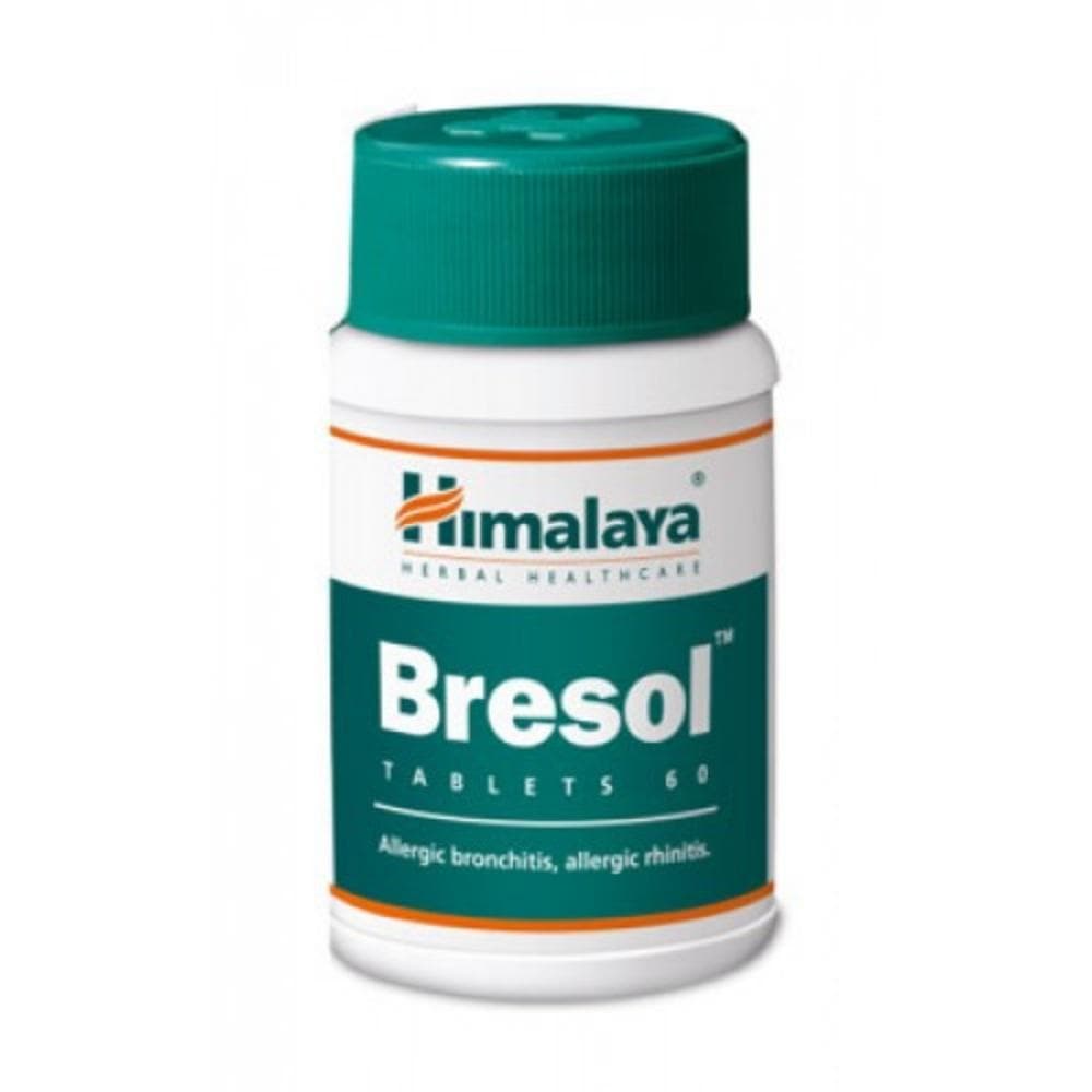 Picture of Himalaya Herbals - Bresol Tablets - Pack of 1 - 60 Tablets