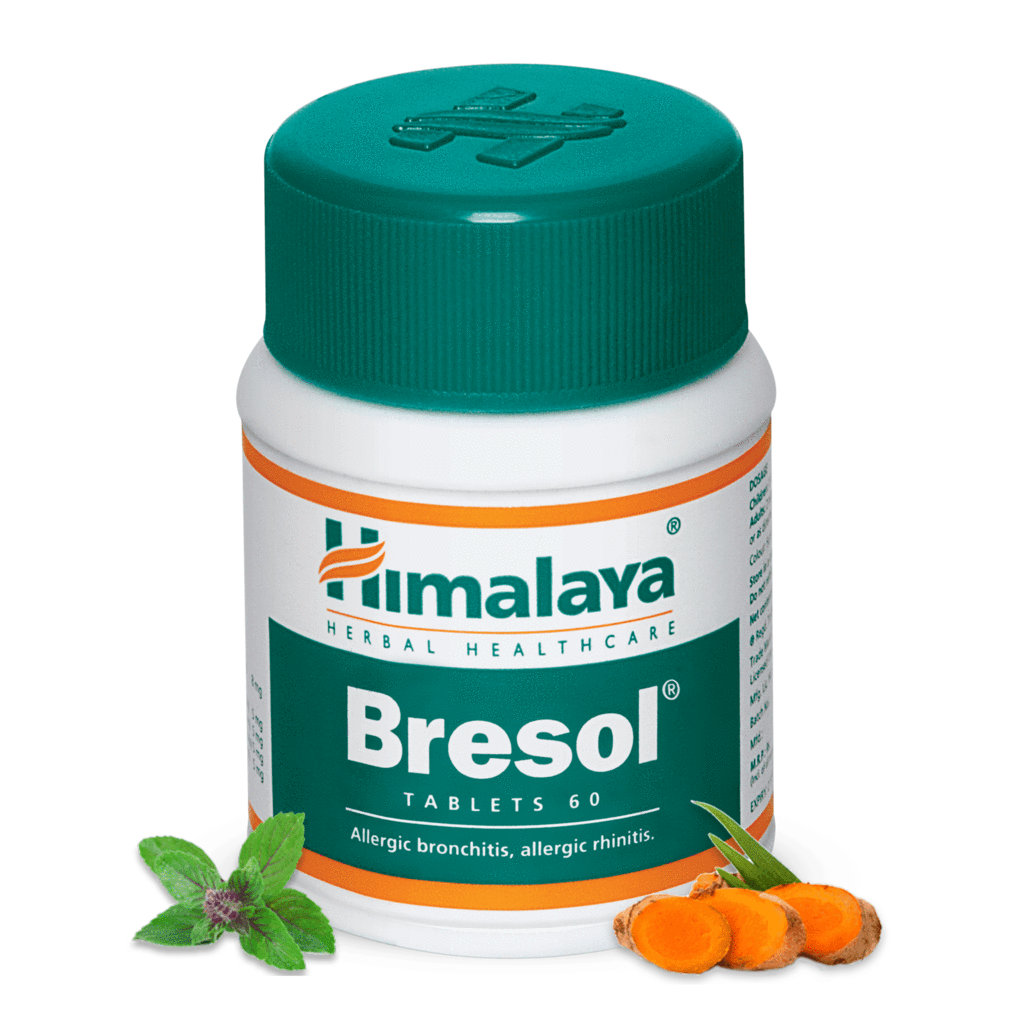 Show details for Himalaya Herbals Bresol Tablets - Pack of 1 - 60 Tablets Picture of Himalaya Herbals Bresol Tablets - Pack of 1 - 60 Tablets