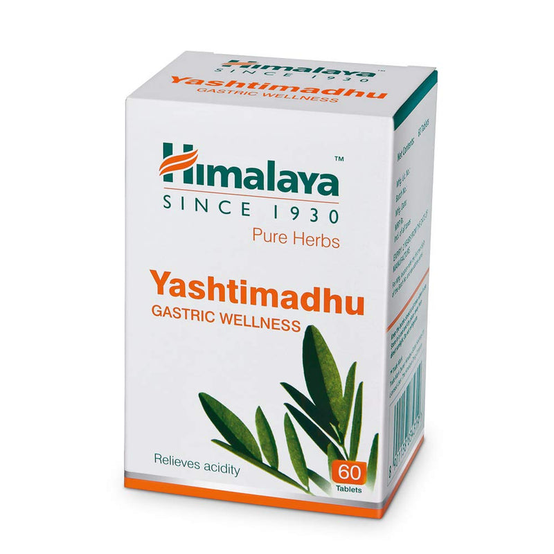 Picture of Himalaya Herbals - Yashtimadhu Gastric Wellness - Pack of 1 - 60 Tablets 