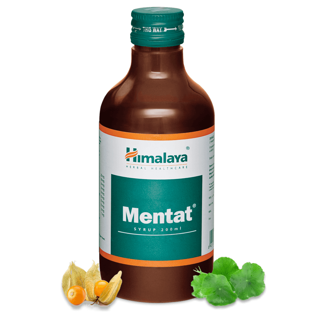 Picture of Himalaya Herbals - Mentat Syrup - 200 ml - Pack of 1
