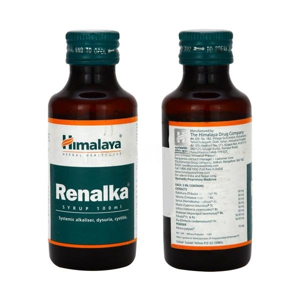 Show details for Himalaya Herbals - Renalka Syrup - 100 ml Picture of Himalaya Herbals - Renalka Syrup - 100 ml