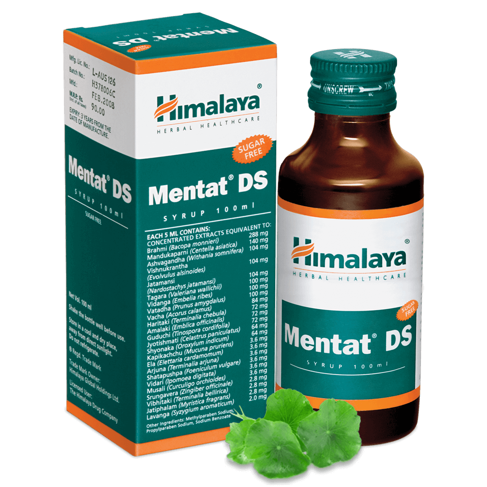 Picture of Himalaya Herbals Mentat DS Syrup (100 ml)
