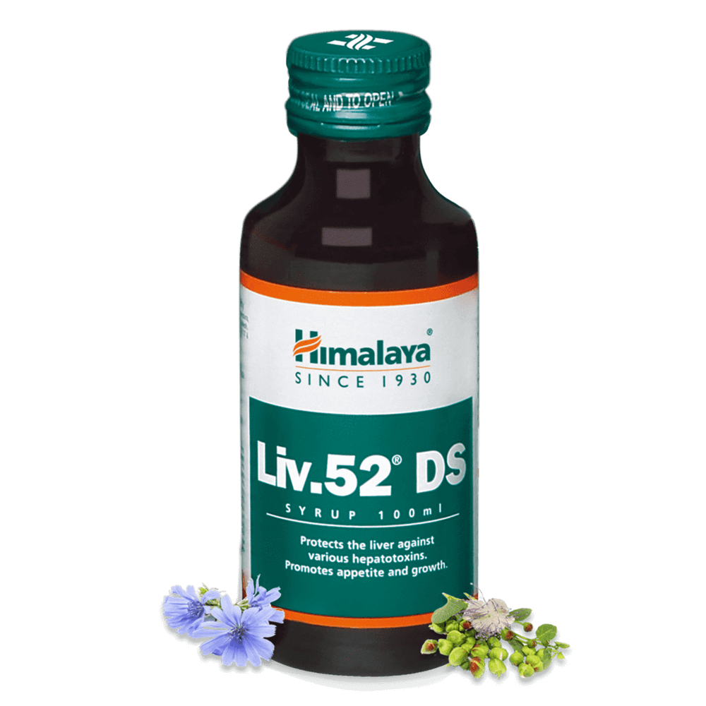 Show details for Himalaya Liv 52 DS Syrup - 100 ml - Pack of 1 Picture of Himalaya Liv 52 DS Syrup - 100 ml - Pack of 1