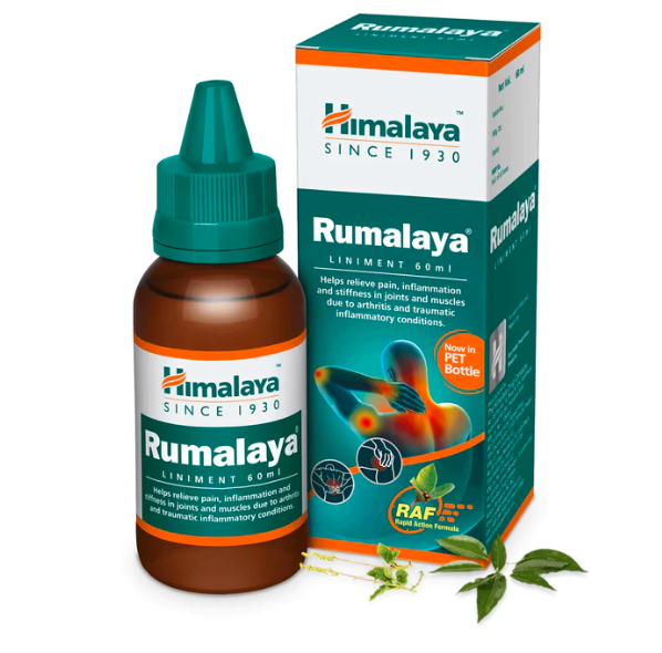 Show details for Himalaya Herbals Rumalaya Liniment Liquid (60 ml) Picture of Himalaya Herbals Rumalaya Liniment Liquid (60 ml)