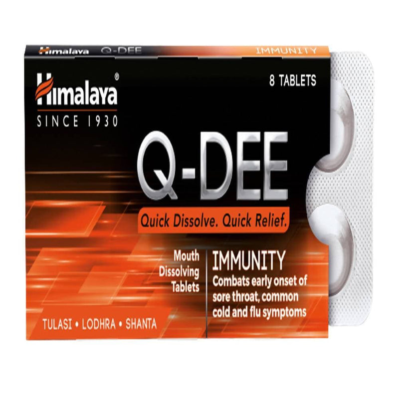 Show details for Himalaya Q-DEE Immunity - 8 Tabs - Pack of 1 Picture of Himalaya Q-DEE Immunity - 8 Tabs - Pack of 1