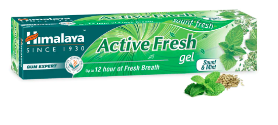 Picture of Himalaya Active Fresh Gel Tooth paste 80 grams