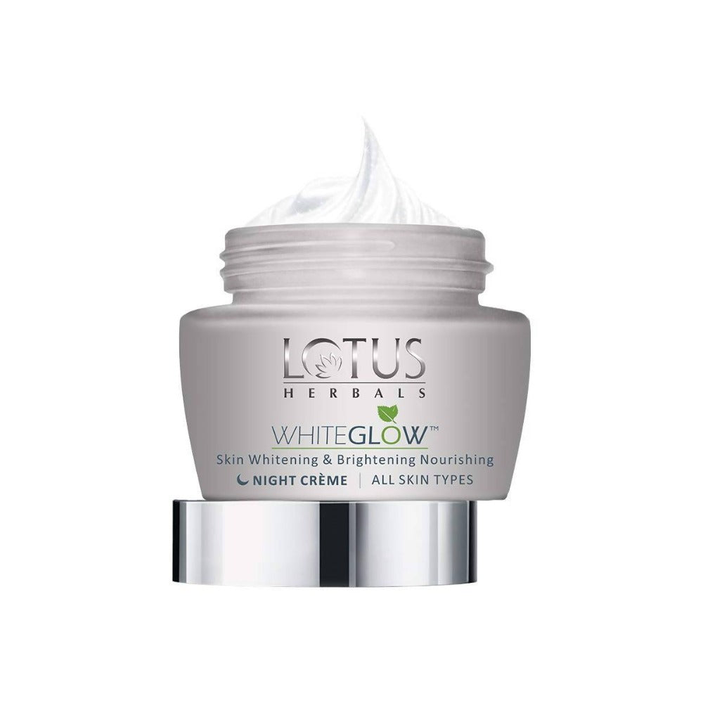 Picture of Lotus Herbals Whiteglow Skin Whitening & Brightening Nourishing Night Creme - 60 g