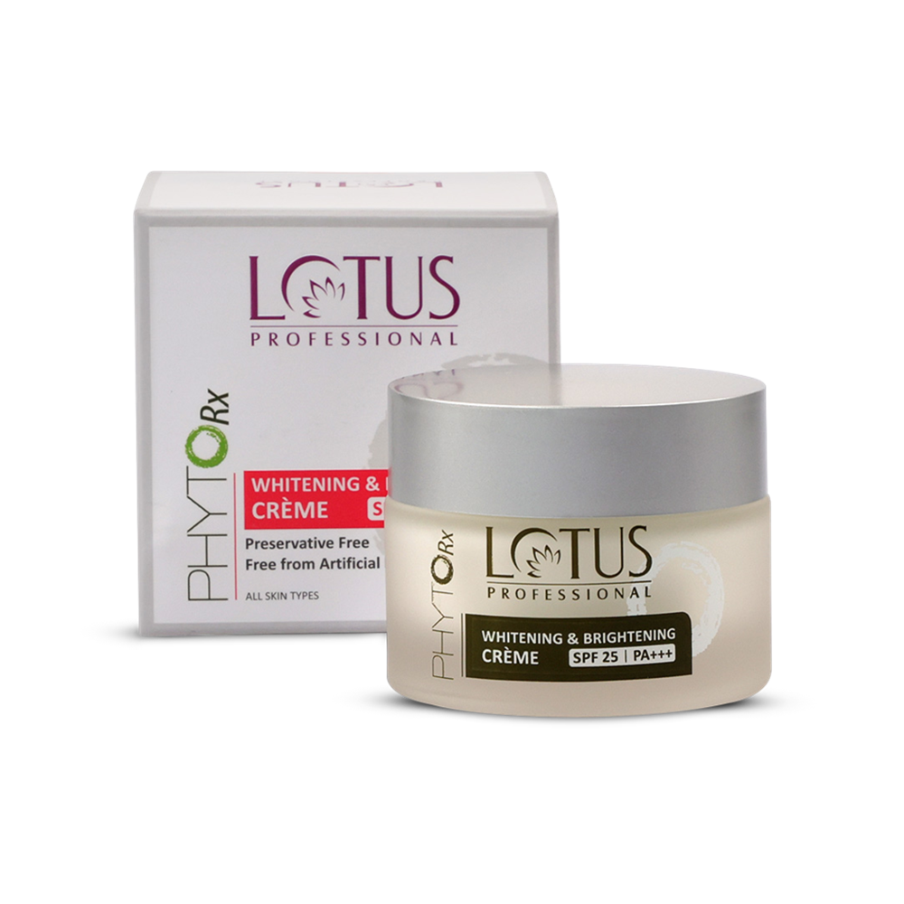 Picture of Lotus Professional Phyto Rx Whitening And Brightening Creme SPF 25 PA+++ - 50 gm