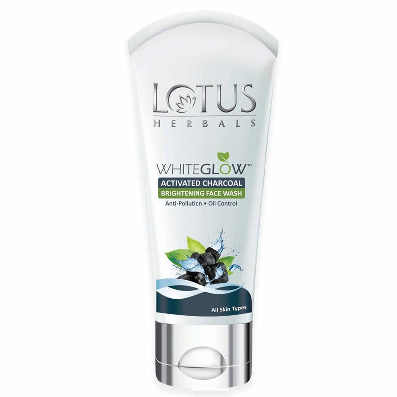 Show details for Lotus Herbals WhiteGlow Activated Charcoal Brightening Facewash - 100g Picture of Lotus Herbals WhiteGlow Activated Charcoal Brightening Facewash - 100g