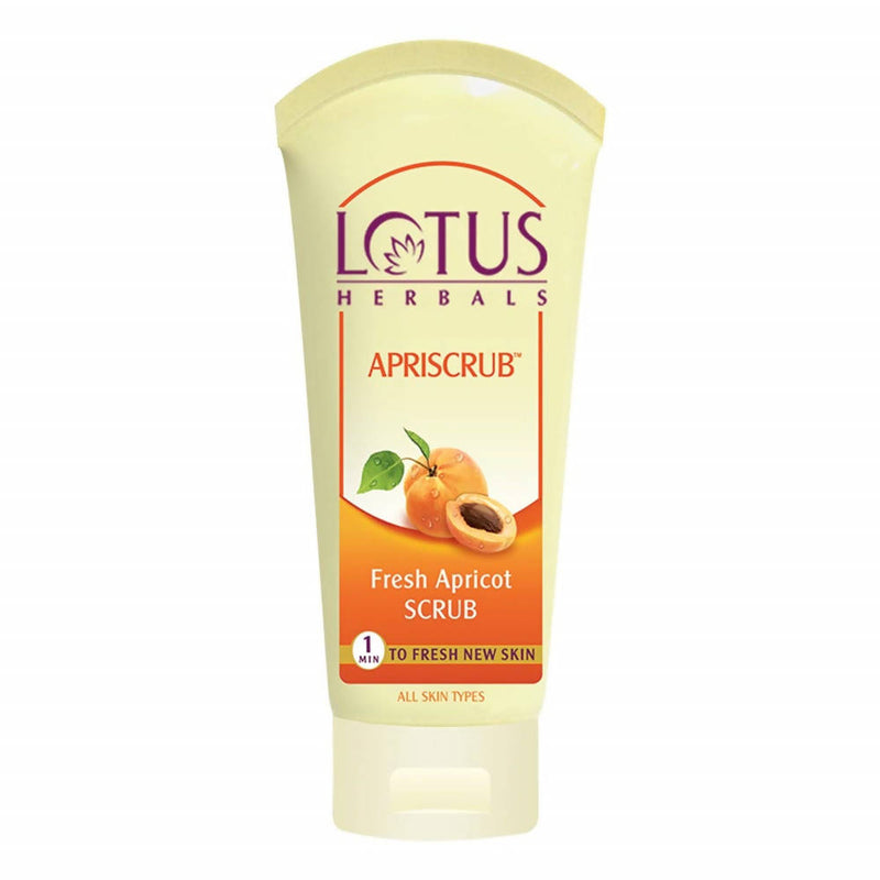 Show details for Lotus Herbals Apriscrub Fresh Apricot Scrub - 100 GM Picture of Lotus Herbals Apriscrub Fresh Apricot Scrub - 100 GM