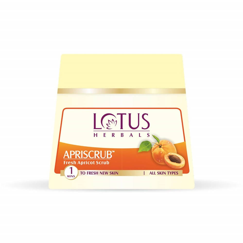 Picture of Lotus Herbals Apriscrub Fresh Apricot Scrub - 100 Gm