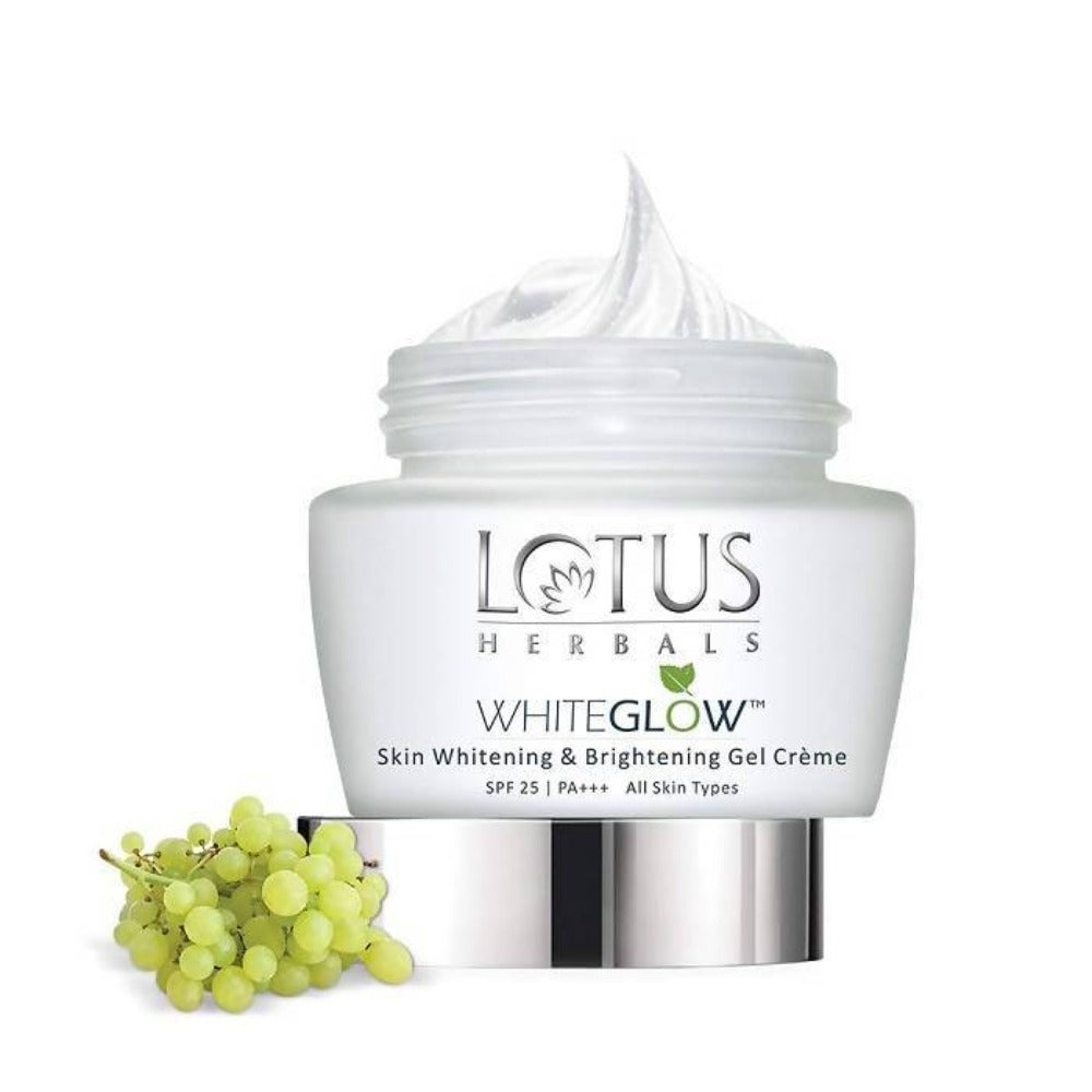 Picture of Lotus Herbals Whiteglow Skin Brightening Gel Creme SPF 25 PA+++ - 60 Gm