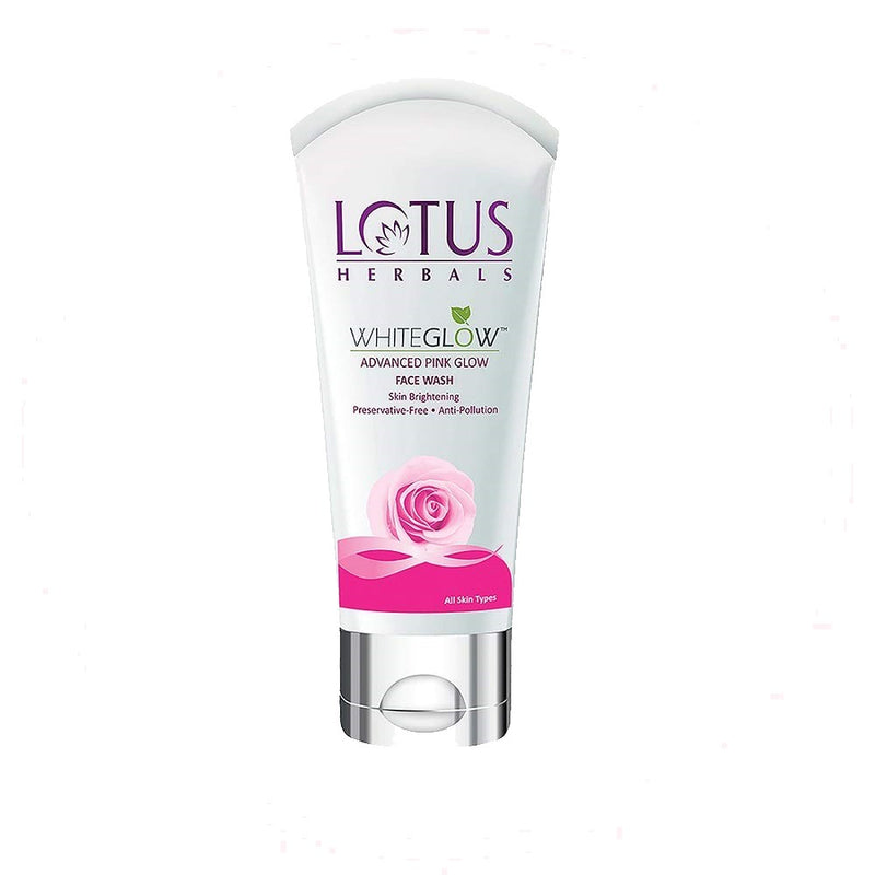 Show details for Lotus Herbals Whiteglow Advanced Pink Glow Face Wash - 100 GM Picture of Lotus Herbals Whiteglow Advanced Pink Glow Face Wash - 100 GM