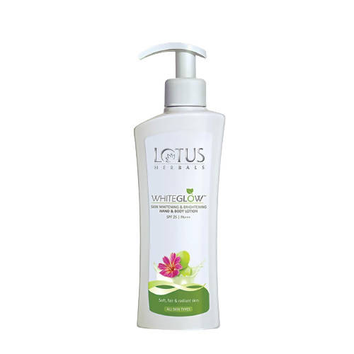 Show details for Lotus Herbals White Glow Skin Whitening And Brightening SPF-25 Lotion - 300 ml Picture of Lotus Herbals White Glow Skin Whitening And Brightening SPF-25 Lotion - 300 ml