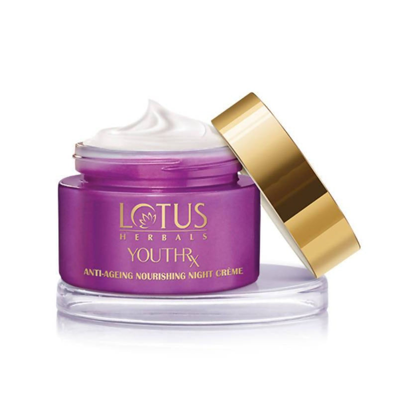 Picture of Lotus Herbals Youthrx Anti-Ageing Nourishing Night Creme - 50 Gm