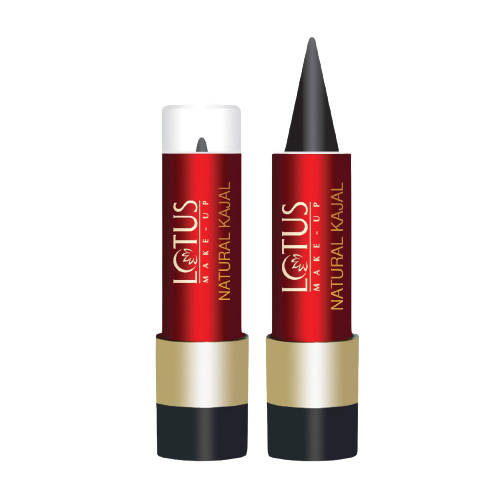 Show details for Lotus Herbals Make-Up Natural Kajal (Black) - 4 gm Picture of Lotus Herbals Make-Up Natural Kajal (Black) - 4 gm