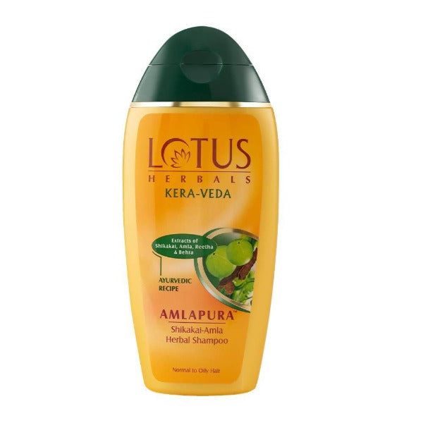 Picture of Lotus Herbals Amlapura Shikakai Amla Herbal Shampoo - 200 Ml