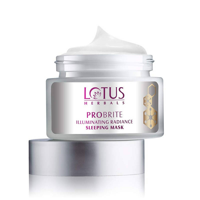 Show details for Lotus Herbals Probrite Illuminating Radiance Sleeping Mask - 50 Gm Picture of Lotus Herbals Probrite Illuminating Radiance Sleeping Mask - 50 Gm