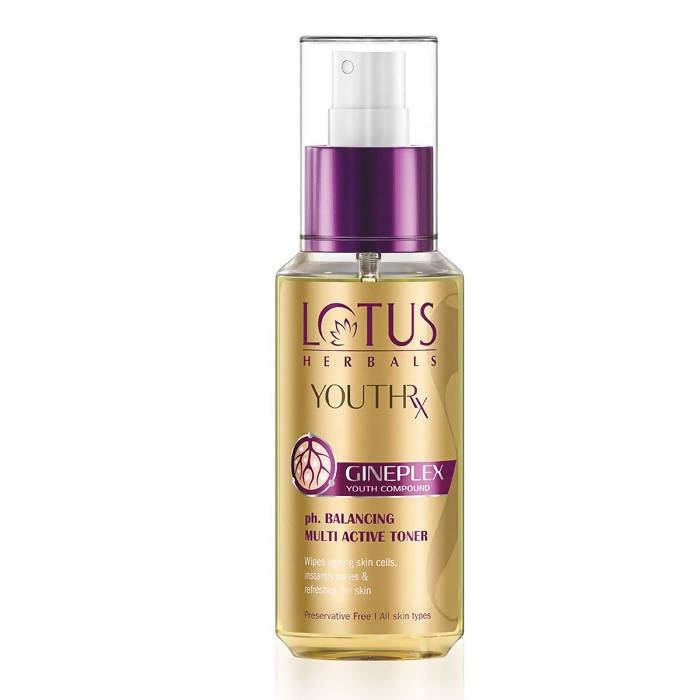 Show details for Lotus Herbals Youth RX PH Balancing Multi Active Toner - 100 Ml Picture of Lotus Herbals Youth RX PH Balancing Multi Active Toner - 100 Ml