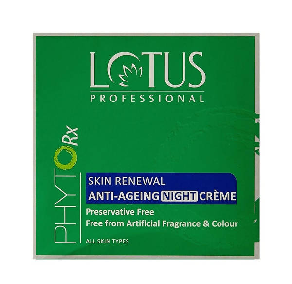 Show details for Lotus Professional Phyto Rx Skin Renewal Anti Ageing Night Cream - 50 gm Picture of Lotus Professional Phyto Rx Skin Renewal Anti Ageing Night Cream - 50 gm