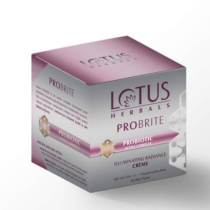 Picture of Lotus Herbals Probrite Illuminating Radiance Crème - 50 Gm
