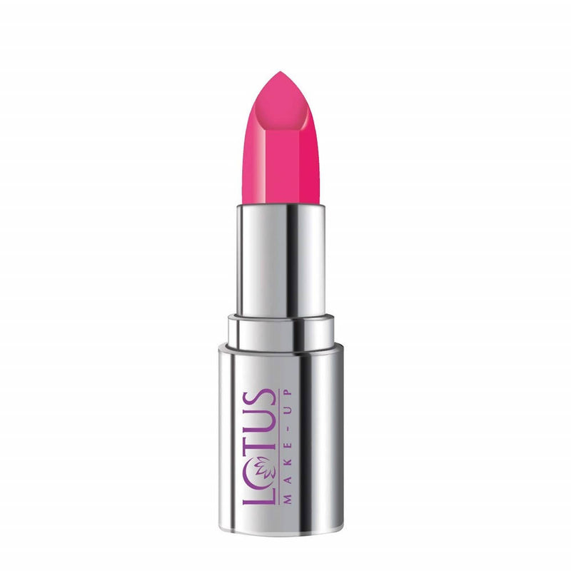 Show details for Lotus Makeup Ecostay Butter Matte Lip Color Passionate Pink (4 Gm) - 4 Gm Picture of Lotus Makeup Ecostay Butter Matte Lip Color Passionate Pink (4 Gm) - 4 Gm