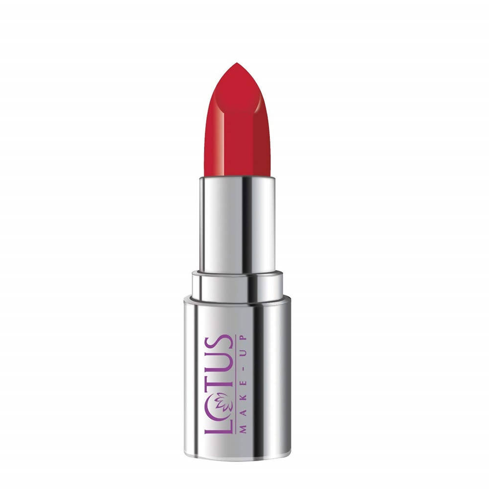 Picture of Lotus Makeup Ecostay Butter Matte Lip Colour - Tangy Red (4 Gm) - 4 Gm