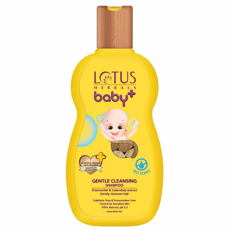 Picture of Lotus Herbals Baby+ Gentle Cleansing Shampoo (200 Ml) - 200 Ml