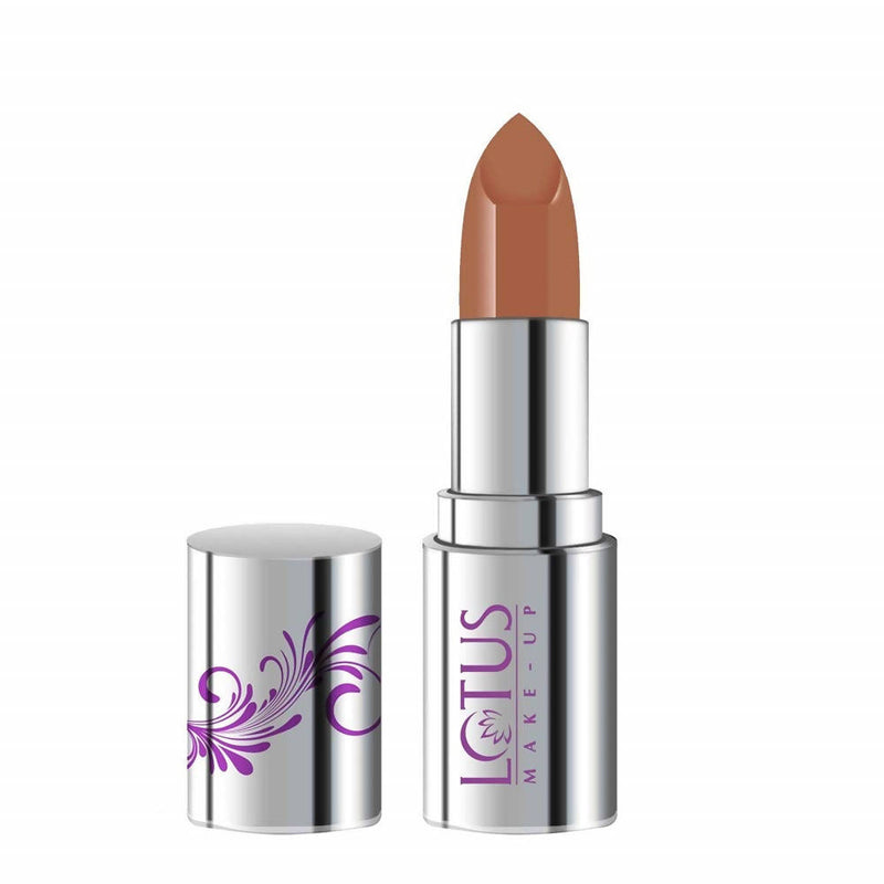 Show details for Lotus Makeup Ecostay Butter Matte Lip Color Earthy Amber, Brown (4 Gm) - 4 Gm Picture of Lotus Makeup Ecostay Butter Matte Lip Color Earthy Amber, Brown (4 Gm) - 4 Gm