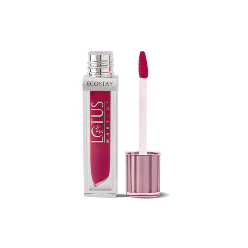 Show details for Lotus Make-Up Ecostay Matte Lip Lacquer - Rose Bloom (4 Gm) - 4 Gm Picture of Lotus Make-Up Ecostay Matte Lip Lacquer - Rose Bloom (4 Gm) - 4 Gm