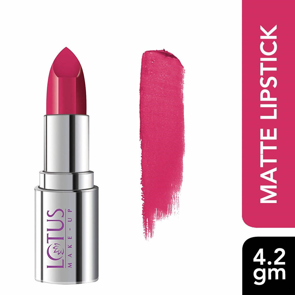 Picture of Lotus Make-Up Ecostay Butter Matte Lip Color - Rosetta (4.2 Gm) - 4.2 Gm