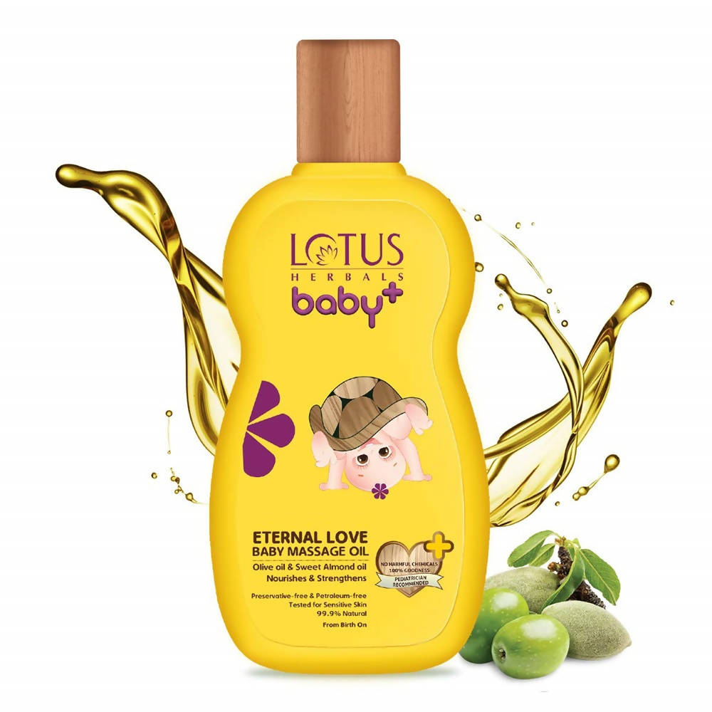 Picture of Lotus Herbals Baby+ Eternal Love Baby Massage Oil - 100 ml