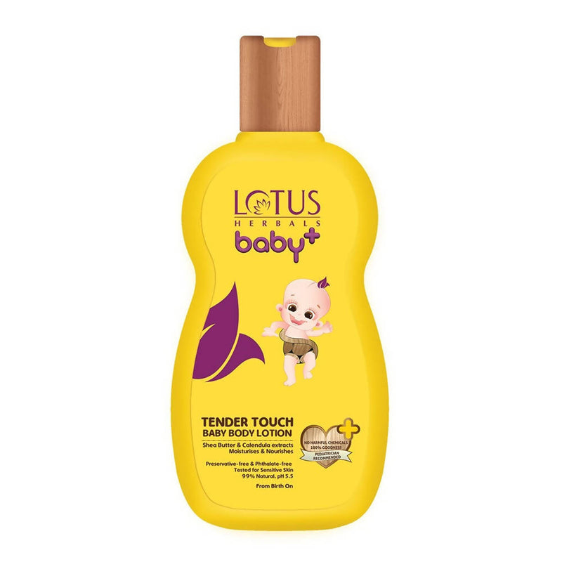 Show details for Lotus Herbals Baby+ Tender Touch Baby Body Lotion - 100 ml Picture of Lotus Herbals Baby+ Tender Touch Baby Body Lotion - 100 ml