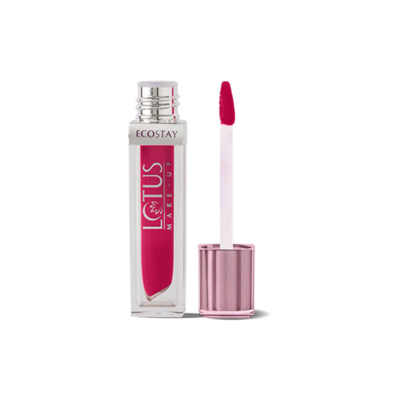 Picture of Lotus Herbals Make-Up Ecostay Matte Lip Lacquer - Fuchsia Girl - 4 g