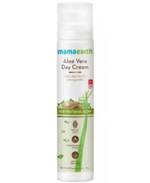 Picture of Mamaearth Aloe Vera Day Cream For Youth Glow - 50 gm